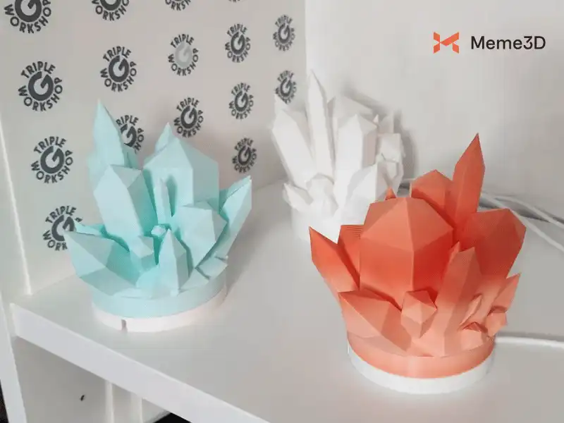 In 3D đèn bàn decor: 10 mẫu đẹp trên MakerWorld và vật liệu phù hợp