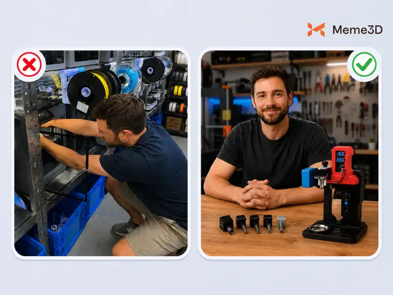 Panda Hotend Wizard: Giải pháp vệ sinh và thông tắc nozzle tự động chuyên nghiệp