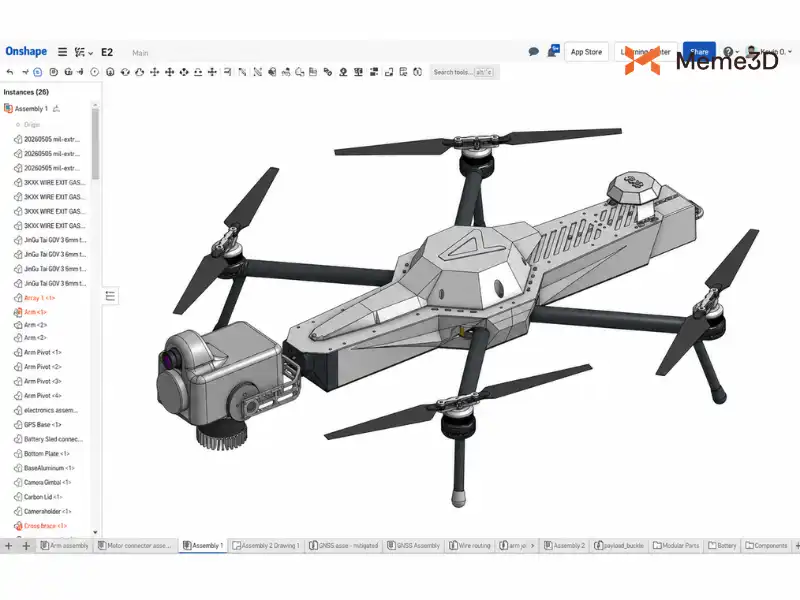 Chế Tạo Drone Với M&aacute;y In 3D: Hướng Dẫn Từ A-Z Cho Người Mới Bắt Đầu