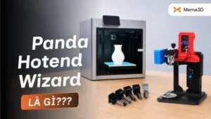 Panda Hotend Wizard: Giải ph&aacute;p vệ sinh v&agrave; th&ocirc;ng tắc nozzle tự động chuy&ecirc;n nghiệp