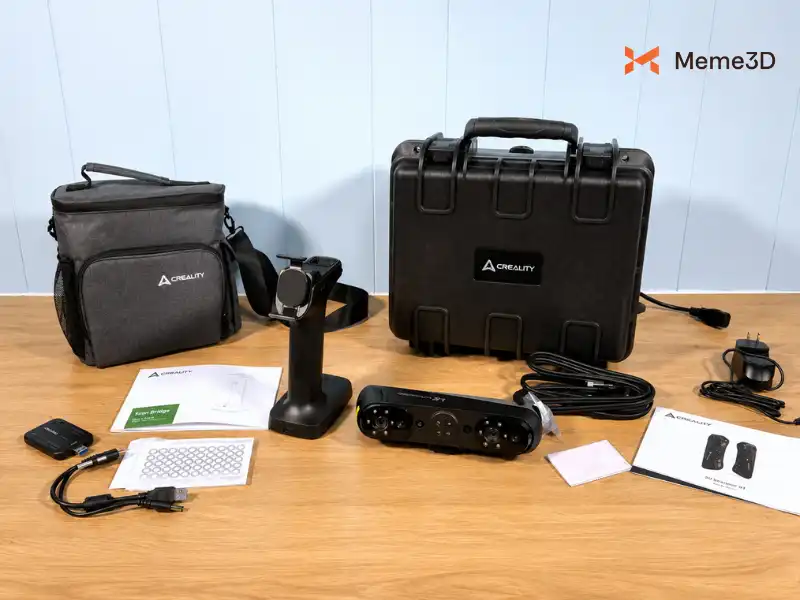 Review Creality Sermoon S1: Đánh giá chi tiết máy quét 3D laser xanh