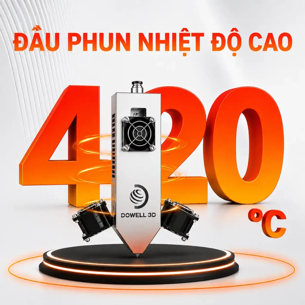 Máy in 3D Khổ Lớn Dowell DM 1220-10 Pro