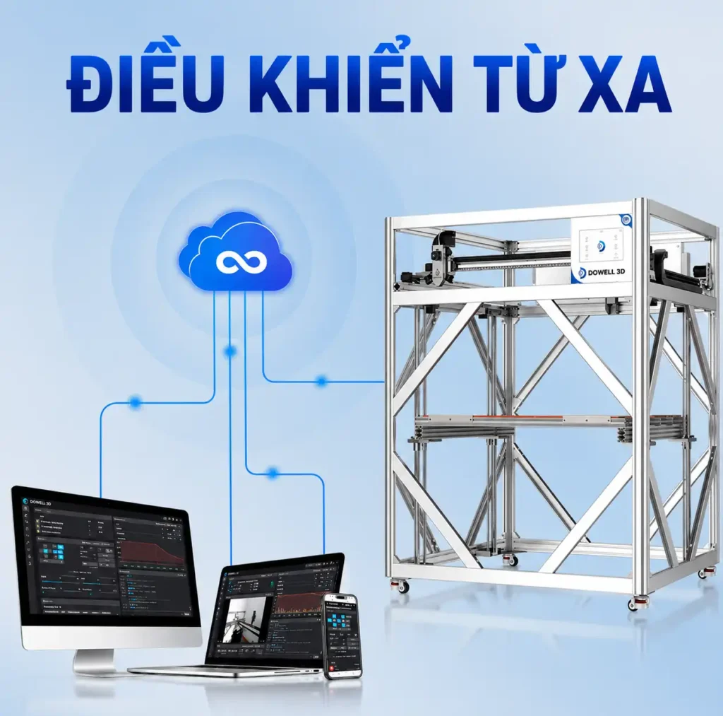 Máy in 3D Khổ Lớn Dowell DM 1220-10 Pro