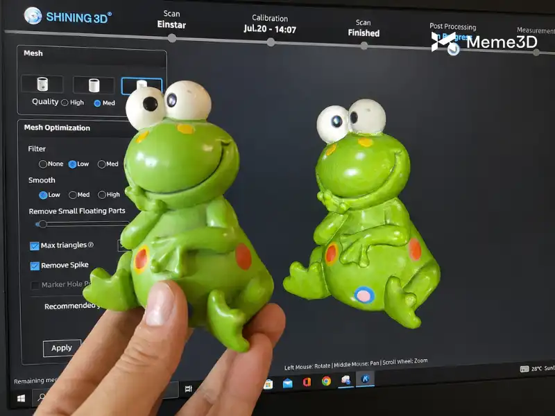Review SHINING 3D Einstar: Khả năng quét 3D thực tế ra sao
