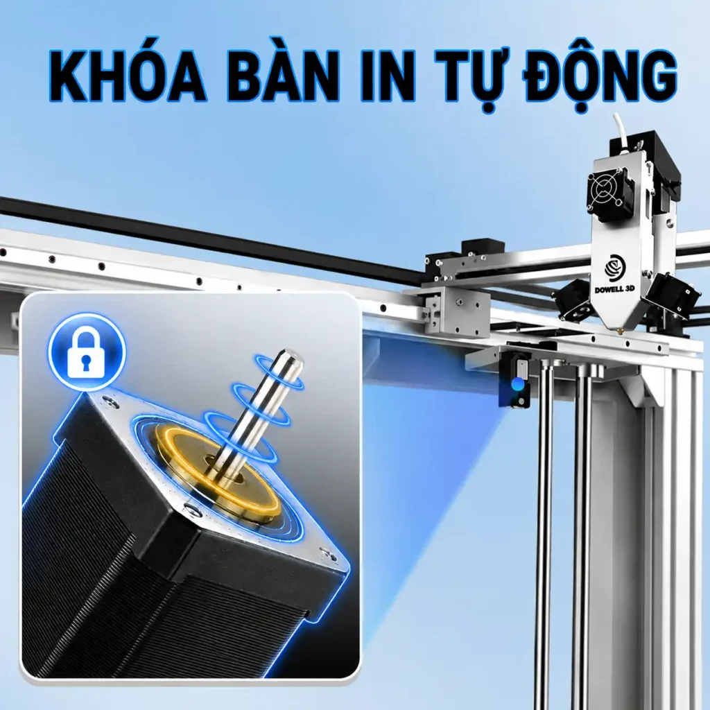 Máy in 3D Khổ Lớn Dowell DM 1220-10 Pro