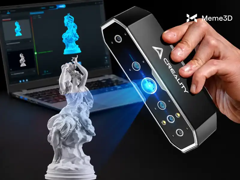 Review Creality Sermoon S1: Đánh giá chi tiết máy quét 3D laser xanh