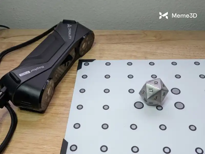 Review Creality CR-Scan Raptor: Đánh giá chi tiết máy quét 3D Blue Laser & NIR