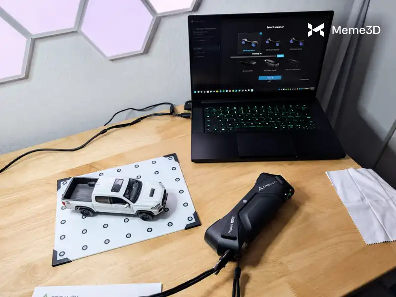 Review Creality CR-Scan Raptor: Đánh giá chi tiết máy quét 3D Blue Laser & NIR