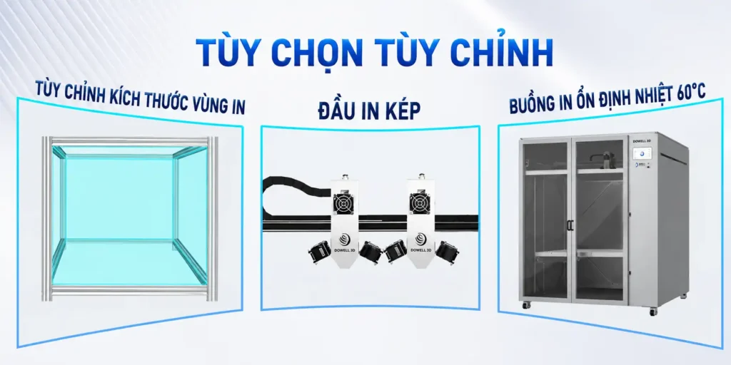 Máy in 3D Khổ Lớn Dowell DM 1220-10 Pro