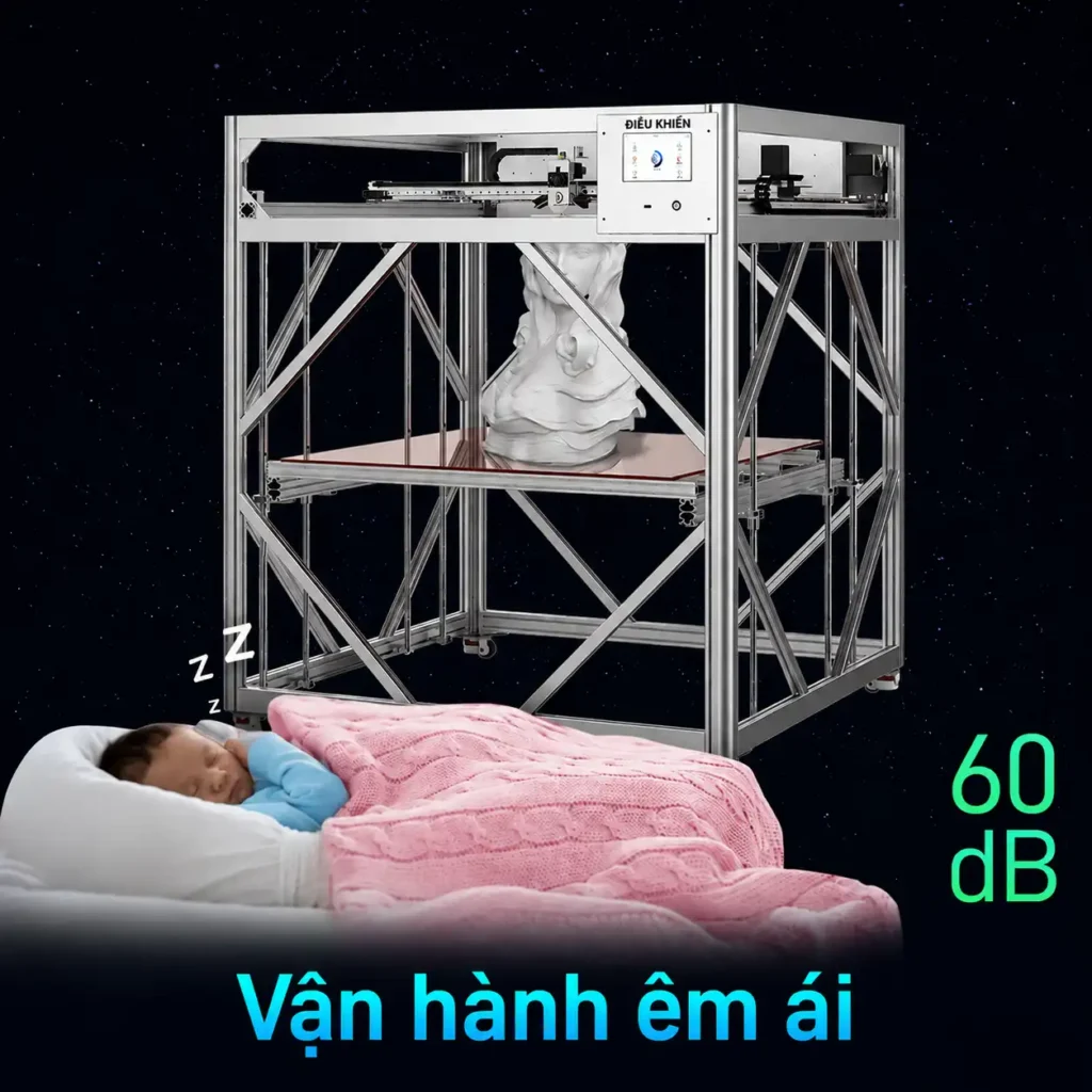 Máy in 3D Khổ Lớn Dowell DM1014-10Plus