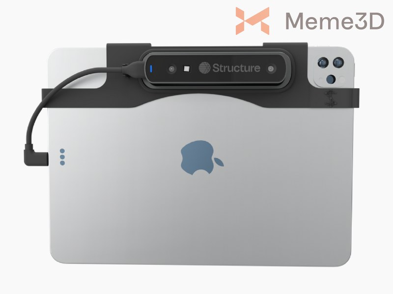 M&aacute;y scan 3D Structure Sensor 3 gắn tr&ecirc;n iPad