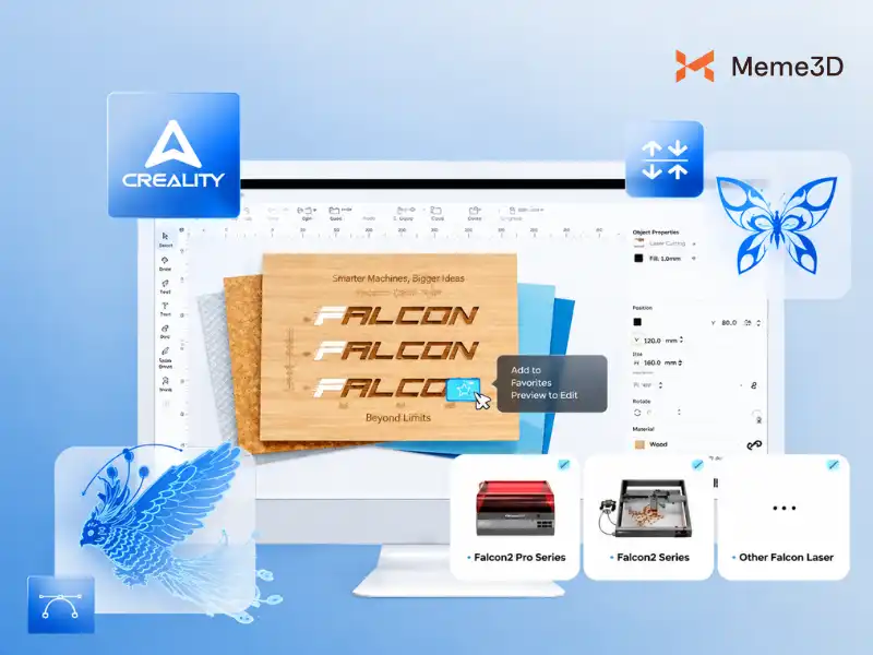 Review Creality Falcon A1 Pro, máy khắc laser 20W kèm laser hồng ngoại 2W