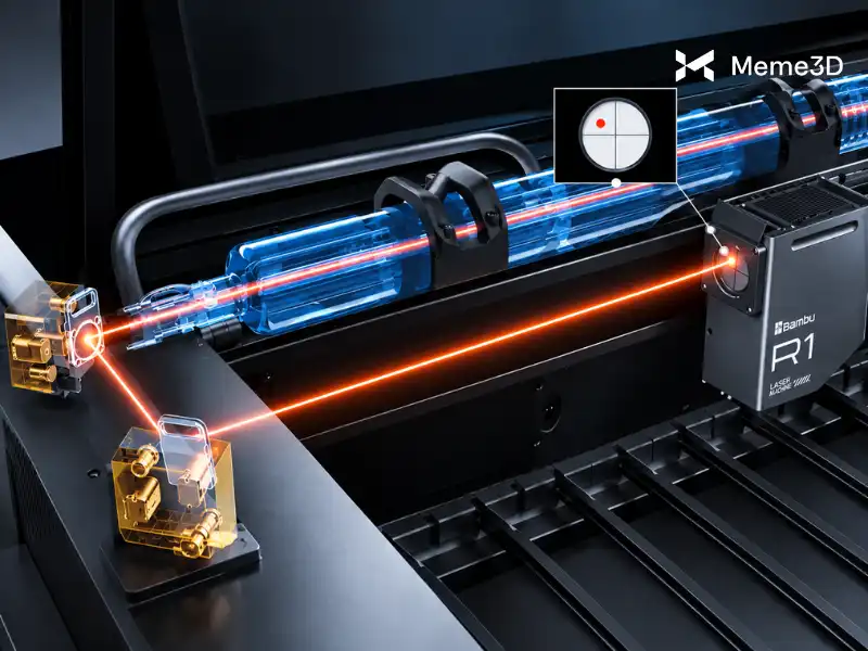 Review Bambu Lab R1, máy cắt laser đầu tiên của hãng và những gì đã xác nhận