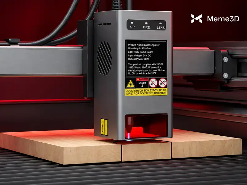 Review Creality Falcon2 Pro, máy khắc laser buồng kín 22W, 40W và 60W