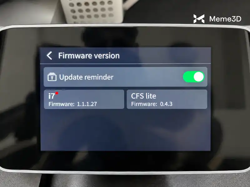 Creality SPARKX i7 Hỗ Trợ Tiếng Việt: Hướng Dẫn Cập Nhật Firmware Mới Nhất