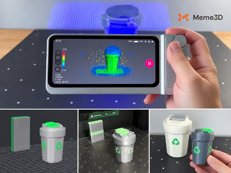 Toàn bộ khâu xử lý diễn ra trên màn hình 6 inch phía sau máy.