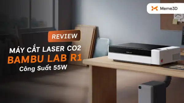 Review Bambu Lab R1, m&aacute;y cắt laser đầu ti&ecirc;n của h&atilde;ng v&agrave; những g&igrave; đ&atilde; x&aacute;c nhận
