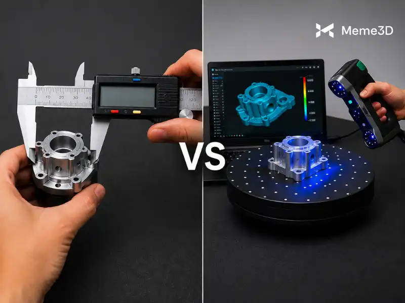 Quét 3D ô tô và hàng không vũ trụ: ứng dụng thực tế