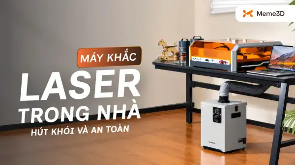 An to&agrave;n m&aacute;y khắc laser, h&uacute;t kh&oacute;i v&agrave; bố tr&iacute; m&aacute;y trong nh&agrave;