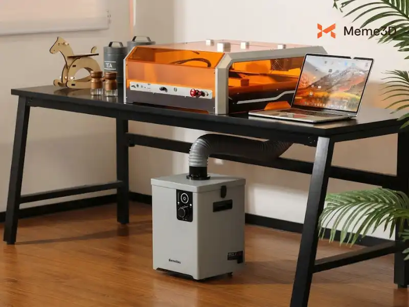 An toàn máy khắc laser, hút khói và bố trí máy trong nhà