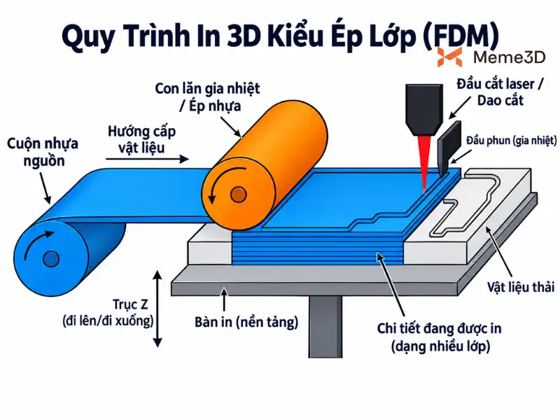 7 Công nghệ in 3D phổ biến: Nguyên lý, ưu nhược điểm và ứng dụng