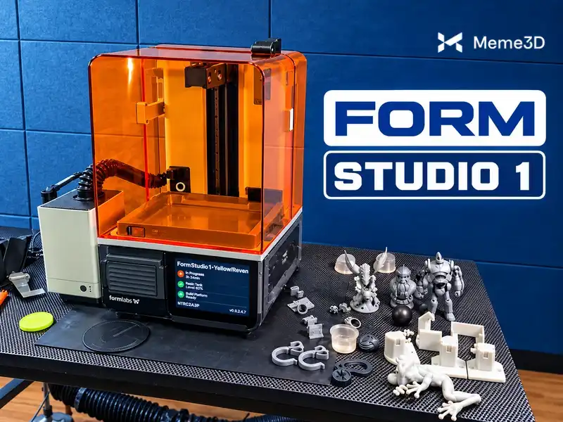Review Formlabs Form Studio 1: In 3D resin c&oacute; dễ d&agrave;ng hơn?