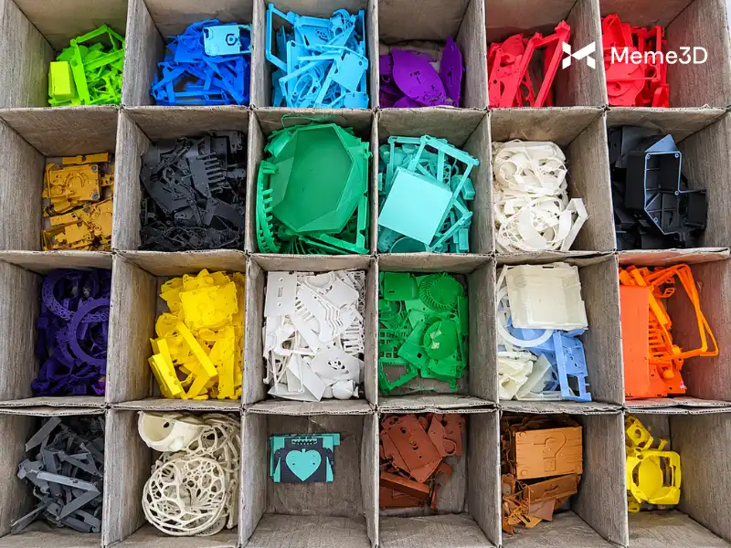 Các phương pháp tái chế nhựa in 3D: Hướng dẫn xử lý filament thừa, lỗi in và purge waste