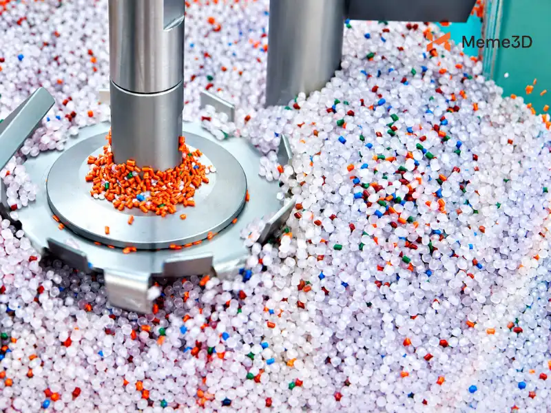 Các phương pháp tái chế nhựa in 3D: Hướng dẫn xử lý filament thừa, lỗi in và purge waste