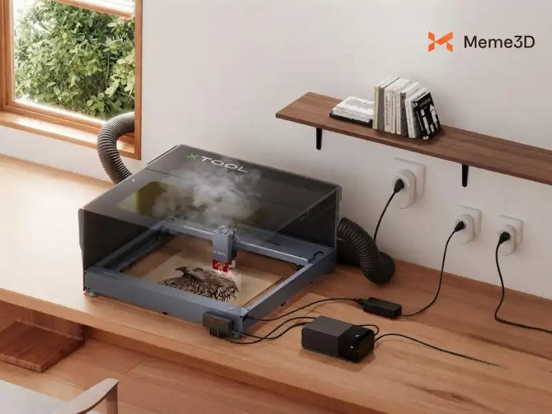 An toàn máy khắc laser, hút khói và bố trí máy trong nhà