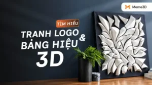 Tranh 3D, bảng hiệu v&agrave; logo 3D: Đặc điểm, c&aacute;ch tạo v&agrave; ứng dụng
